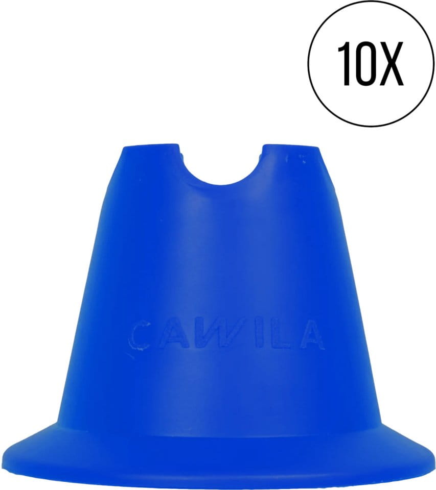 Tréningové kužele Cawila Mini-Pylone 10er Set Blau