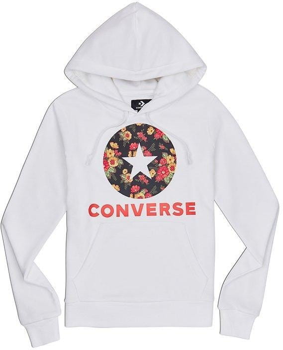 Mikina s kapucňou converse bloom sweatshirt hoody