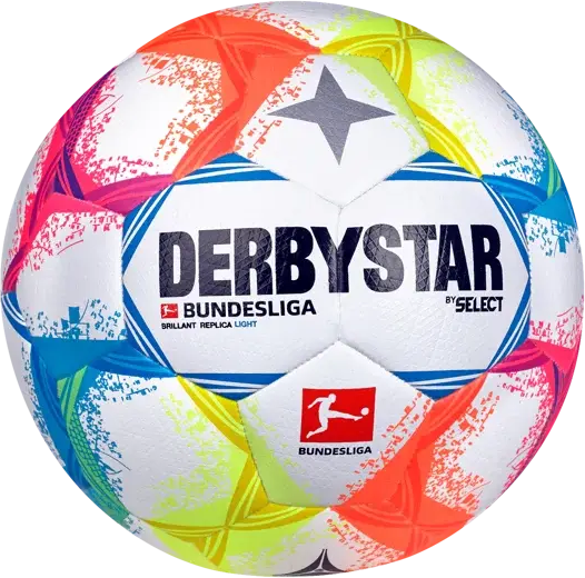 Lopta Derbystar Bundesliga Brillant Replica Lightball 350 g