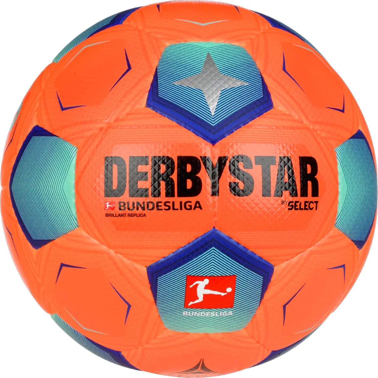 Lopta Derbystar Bundesliga Brillant Replica High Visible v23