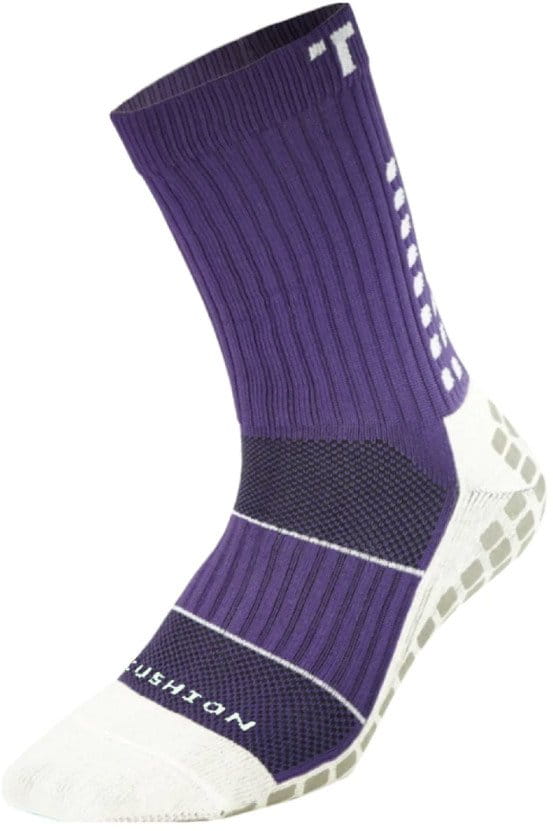 Ponožky Trusox Cushion 3.0 - Purple with White Trademarks