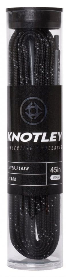 Šnúrky Knotley Speed.FLASH Lace 000 Black - 45