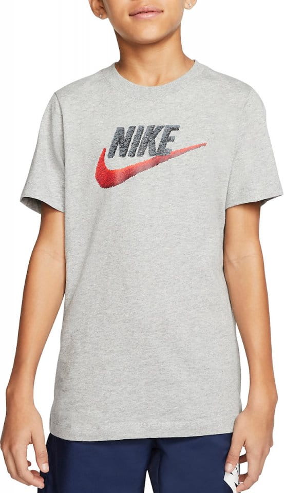 Tričko Nike B NSW TEE FAUX EMBROIDERY