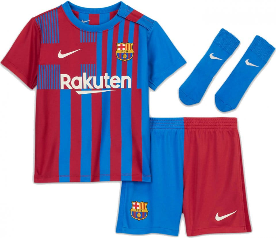 Súprava Nike FC Barcelona 2021/22 Home Baby/Toddler Soccer Kit