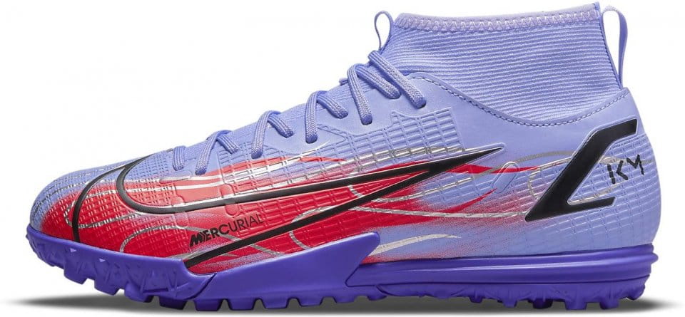 Kopačky Nike Jr. Mercurial Superfly 8 Academy KM TF Little/Big Kids Turf Soccer Shoes