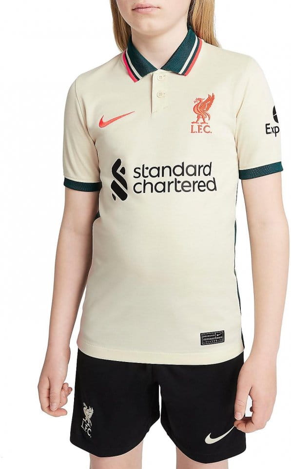 Dres Nike Liverpool FC 2021/22 Stadium Away Big Kids Soccer Jersey