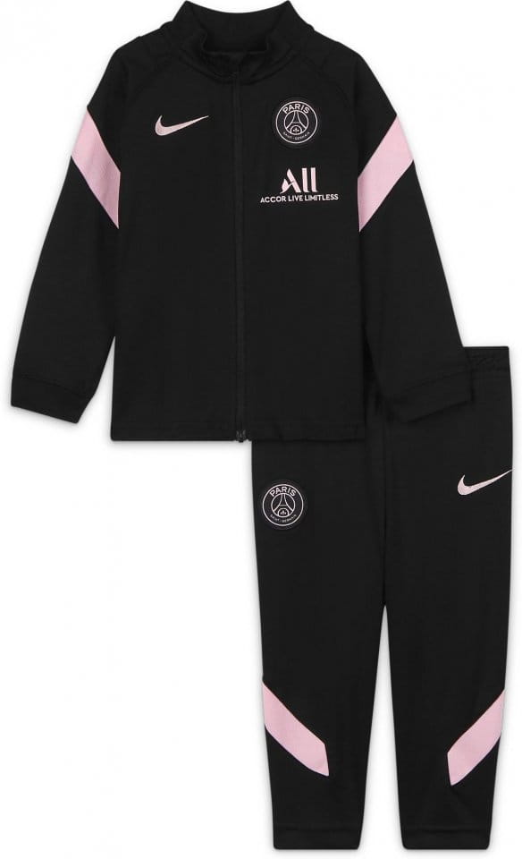 Súprava Nike Paris Saint-Germain Strike Away Baby/Toddler Dri-FIT Knit Soccer Tracksuit