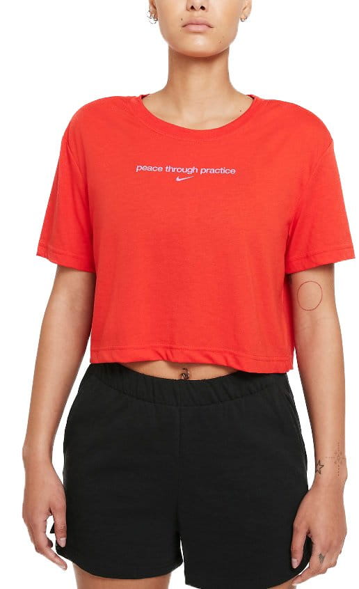 Tričko Nike Yoga Women s Cropped Graphic T-Shirt