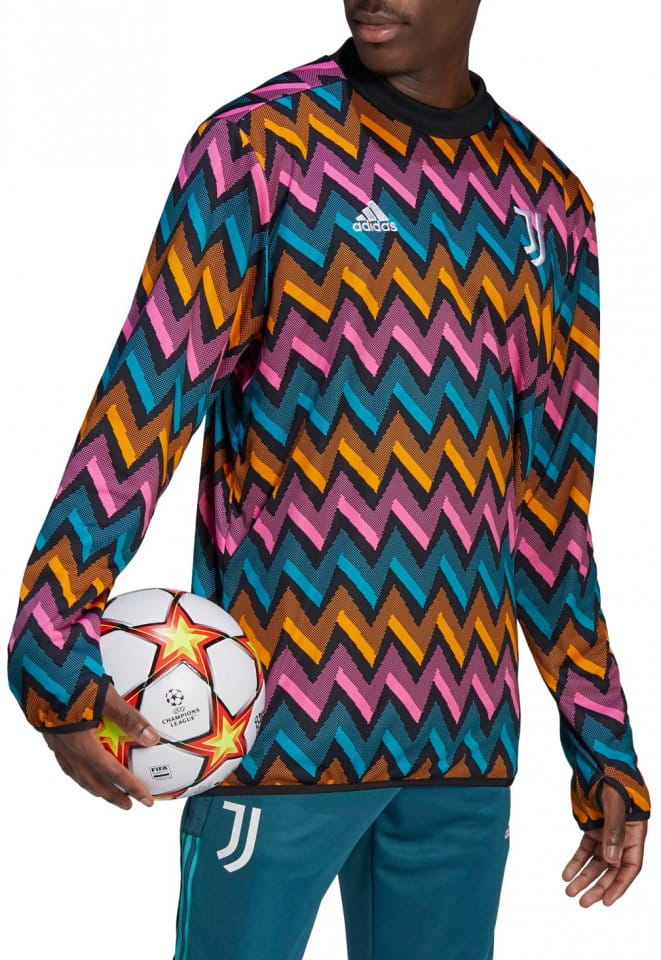 Tričko s dlhým rukávom adidas JUVE 21 PRE WTP