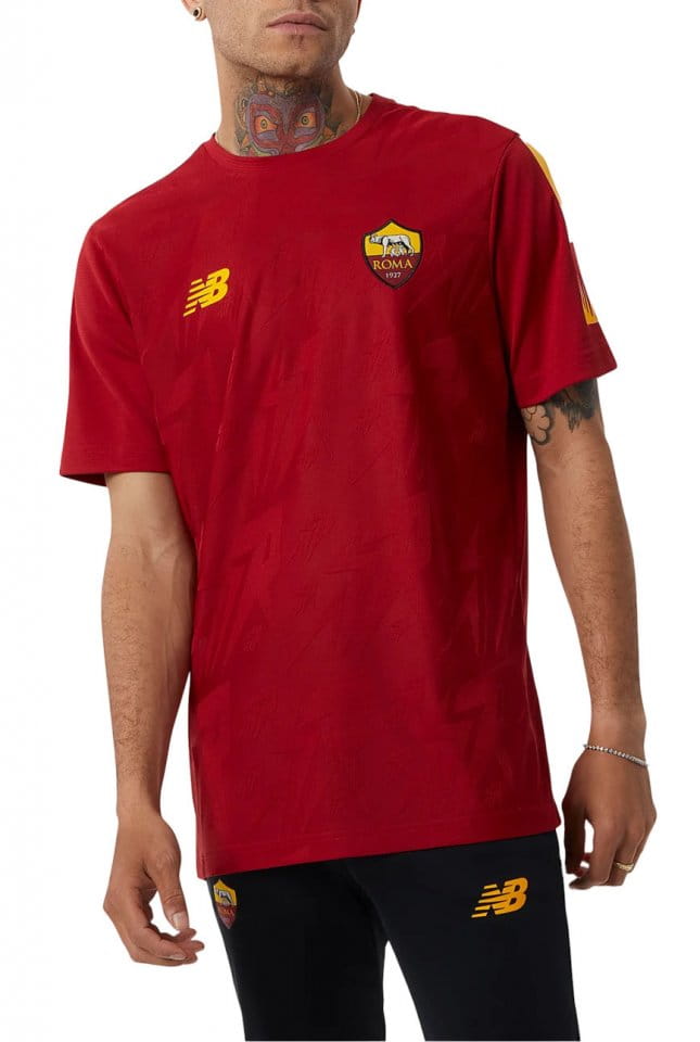 Tričko New Balance AS Roma Prematch Shirt 2022/23